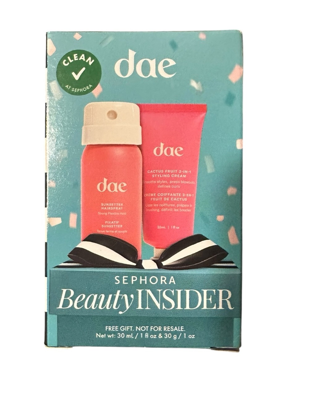 Dae Pink Cactus Fruit 2-Piece Hair Styling Set